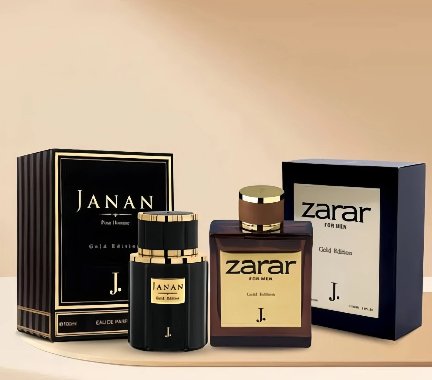 J. Janan Gold & J. Zarar Gold Perfume - Dual Pack Offer